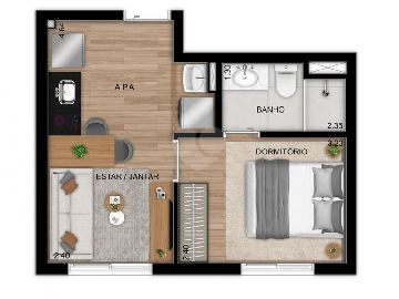 Apartamento 27m�