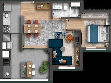 PLANTA OP��O 49M�