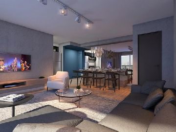 LIVING AMPLIADO DO APTO 94 m�
