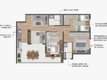 Planta-3-dormitorios-padrao--73-28m�