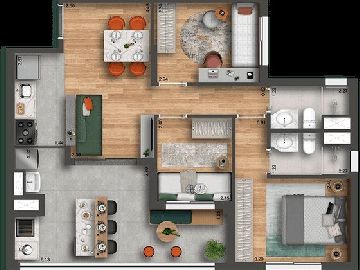 PLANTA TIPO 69M�