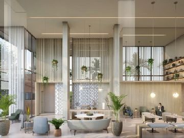 Lobby de Entrada e Coworking