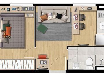 PLANTA 24m� 1 DORM