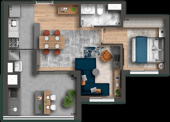 PLANTA OP��O 49M�