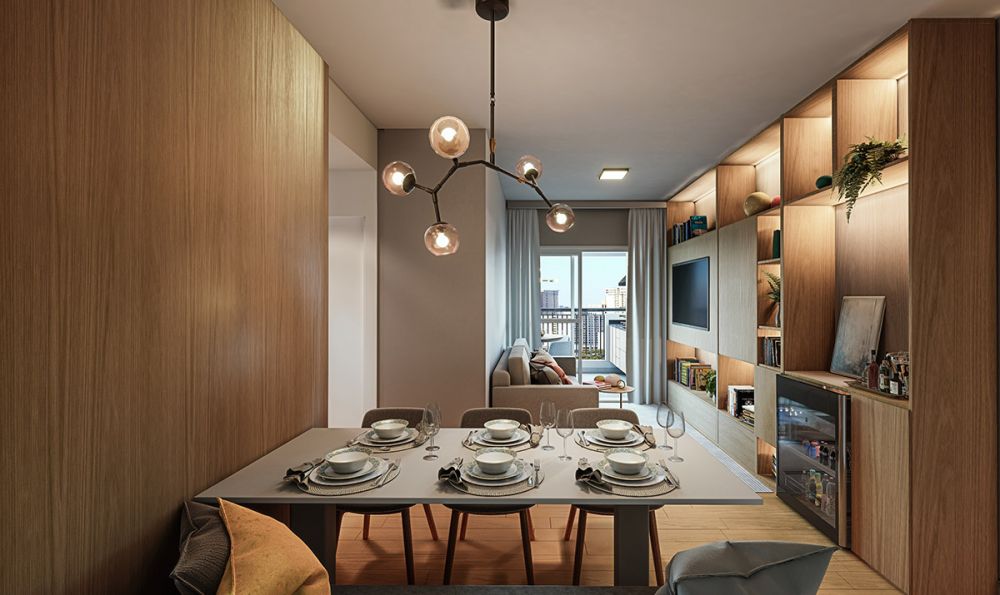 LIVING DO APTO 2 DOMS