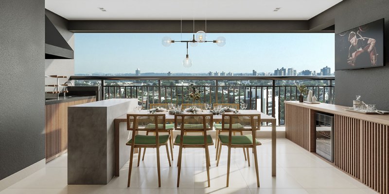 DECORADO 3 DORMS 92m²