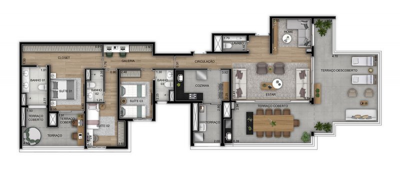 Planta Penthouse
