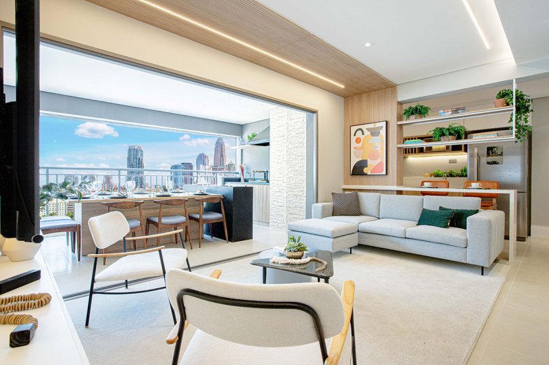 DECORADO 3 SUITES 108m².