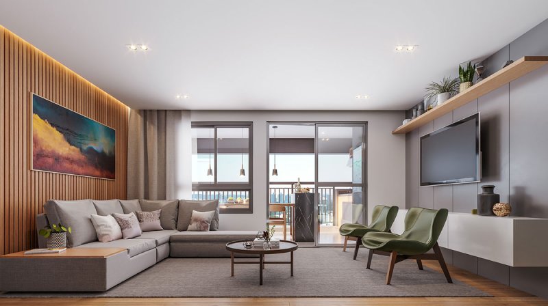 DECORADO 2 DORMS (1SUITE) 84m