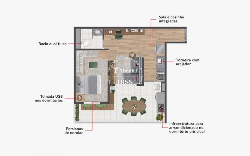 Planta-1-dormitorio-padrao--50-57m�